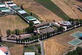 Vista aerea de las instalaciones de Asprosub Virgen de la Vega en Benavente