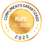Certificado de cumplimiento GDPR y LOPDGDD